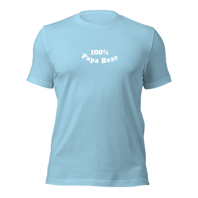 100% Papa Bear Unisex Tee