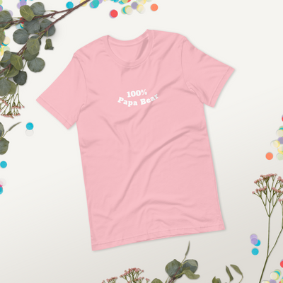 100% Papa Bear Unisex Tee