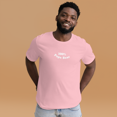 100% Papa Bear Unisex Tee