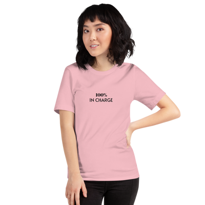100% IN CHARGE Unisex Tee
