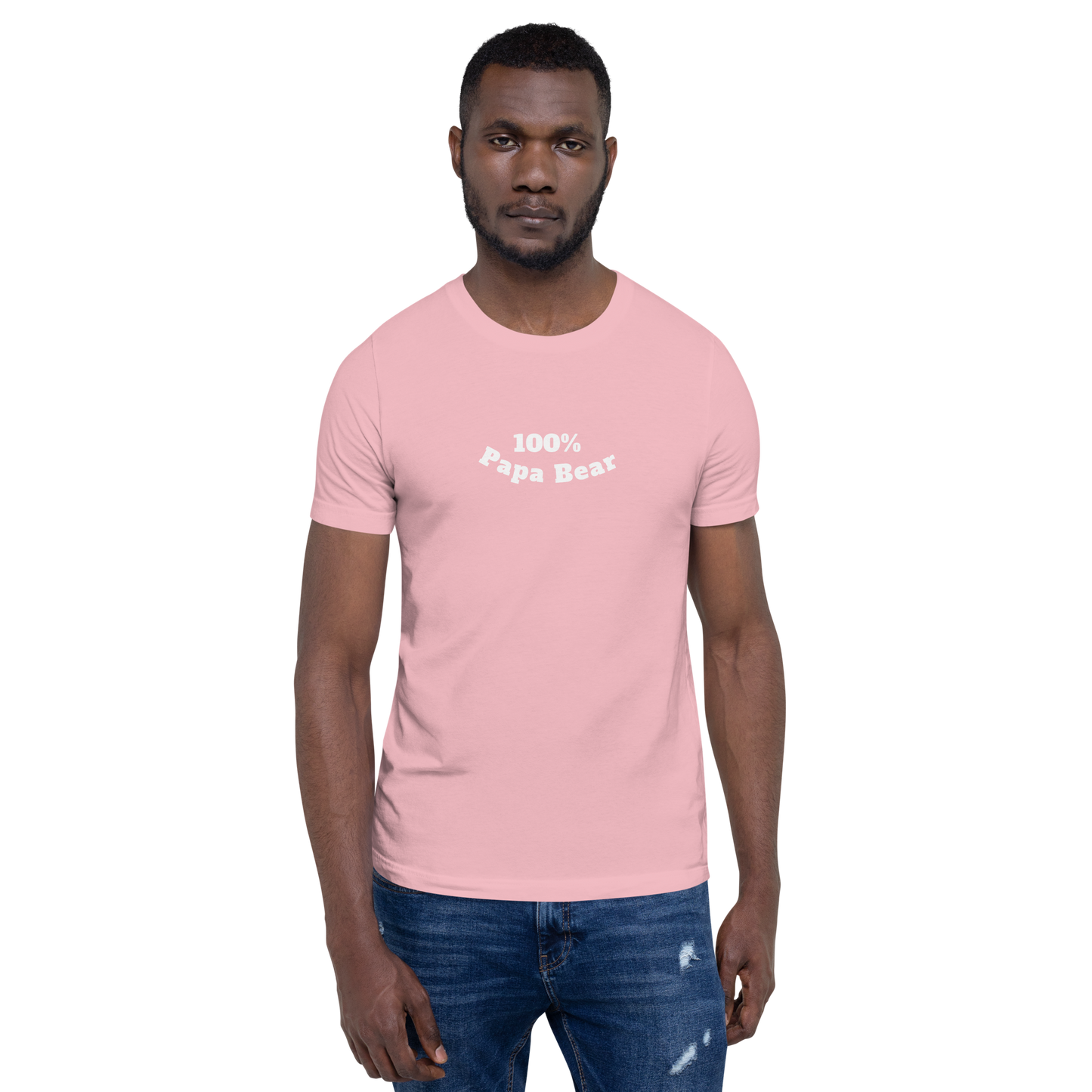 100% Papa Bear Unisex Tee