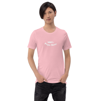 100% Papa Bear Unisex Tee