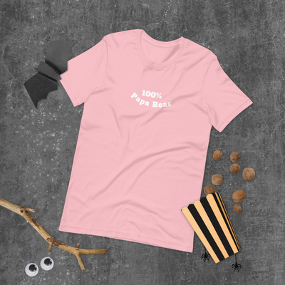 100% Papa Bear Unisex Tee