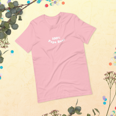 100% Papa Bear Unisex Tee