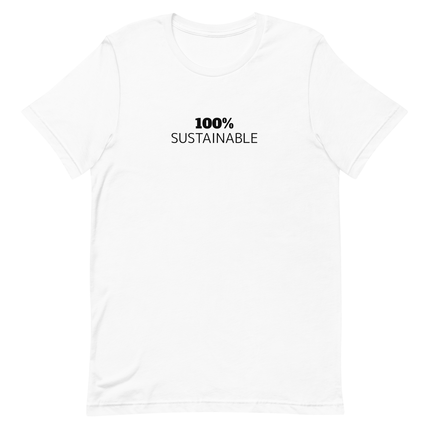 100% SUSTAINABLE Unisex Tee