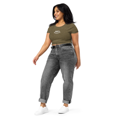 100% BLESSED Women’s Crop Tee