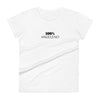100% ANGELENO Women's Short Sleeve Tee - 100 Percent Tee Company