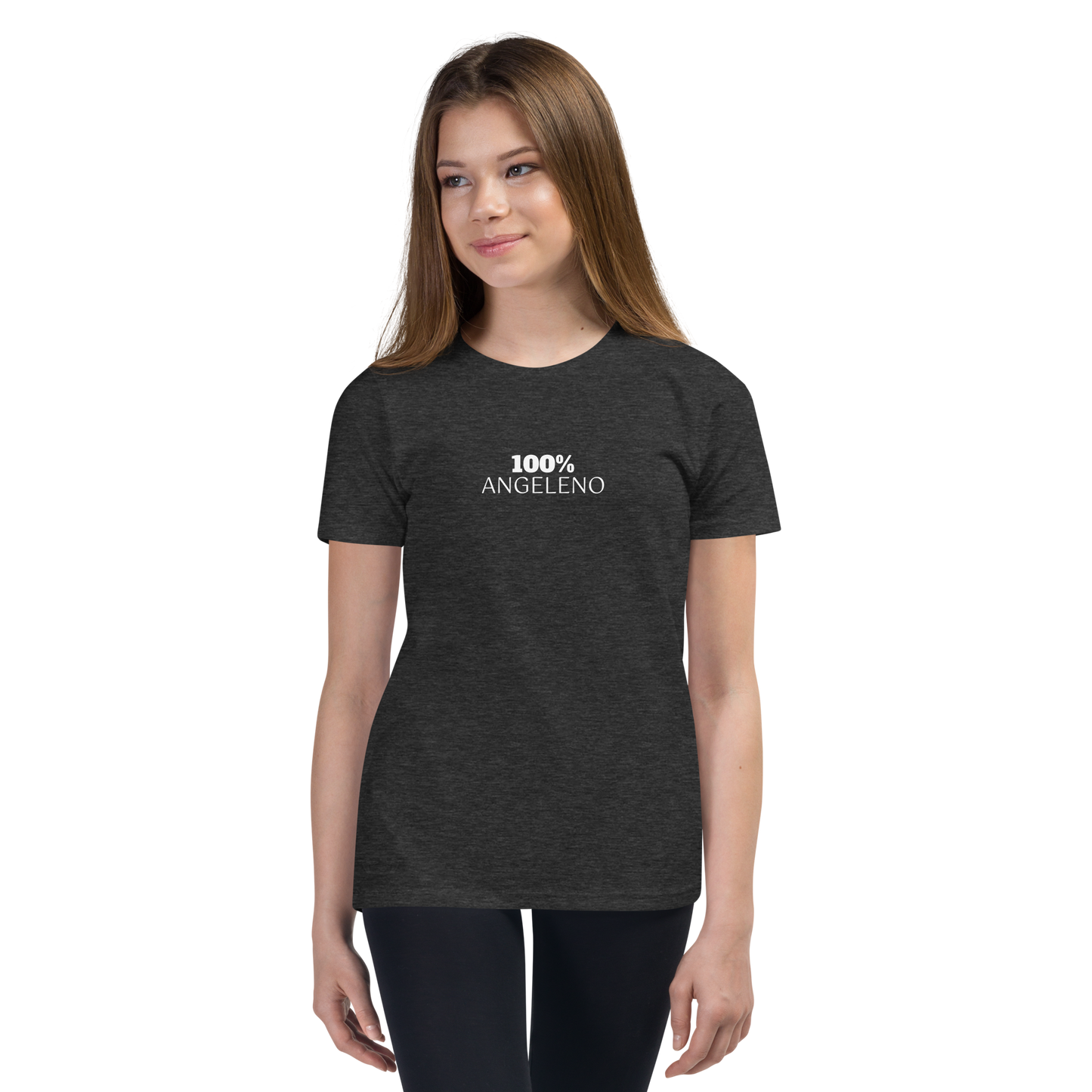 100% ANGELENO Youth Short Sleeve Tee