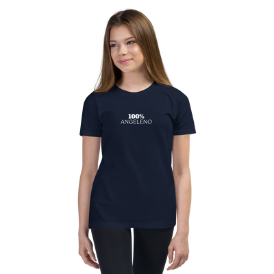 100% ANGELENO Youth Short Sleeve Tee